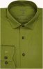OLYMP Luxor 24/Seven Modern Fit Jersey shirt kaki, Effen online kopen
