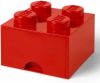 Room Copenhagen LEGO Storage 4 Knob Brick 1 Drawer(Bright Red ) online kopen