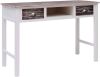 VidaXL Schrijftafel 110x45x76 cm hout bruin online kopen