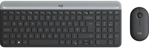 Logitech MK470 Slim Combo Draadloos toetsenbord en muis(Zwart ) online kopen