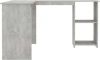 VIDAXL Hoekbureau L vormig 120x140x75 cm bewerkt hout betongrijs online kopen