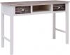 VidaXL Schrijftafel 110x45x76 cm hout bruin online kopen