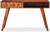 VidaXL Schrijftafel 118x50x76 cm massief sheesham hout online kopen
