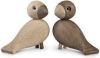 Kay Bojesen Songbirds Lovebirds Light and Dark 8, 8 cm online kopen