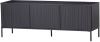 WOOOD Exclusive TV meubel 'New Gravure' Grenen, 150cm, kleur Zwart online kopen