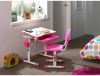 Vipack kinderbureau Comfortline met stoel roze 66x47x54/76 cm Leen Bakker online kopen
