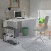 Homemania Computerbureau Patara 120x60x75 cm wit en antracietkleurig online kopen