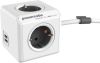 Allocacoc PowerCube Extended USB Stroomverdelingseenheid 1.5 m Grijs/Wit online kopen