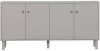 Woood Madu Dressoir Grenen Wolkengrijs 78x160x46 online kopen