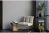 WOOOD Fauteuil 'Fie' Rib, kleur Zand online kopen